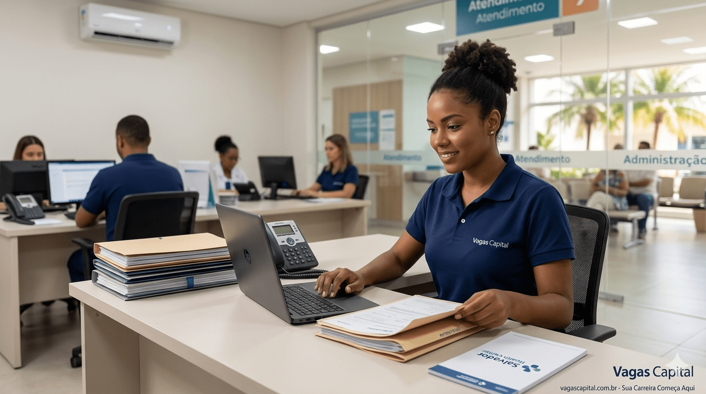 Vaga de Auxiliar Administrativo em Salvador: Atue no Setor de Saúde e Cresça Profissionalmente