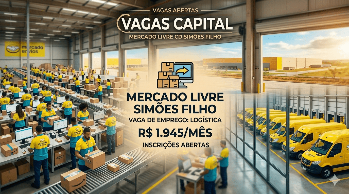 Vaga de Emprego no Mercado Livre Simões Filho: Inscrições Abertas para Logística
