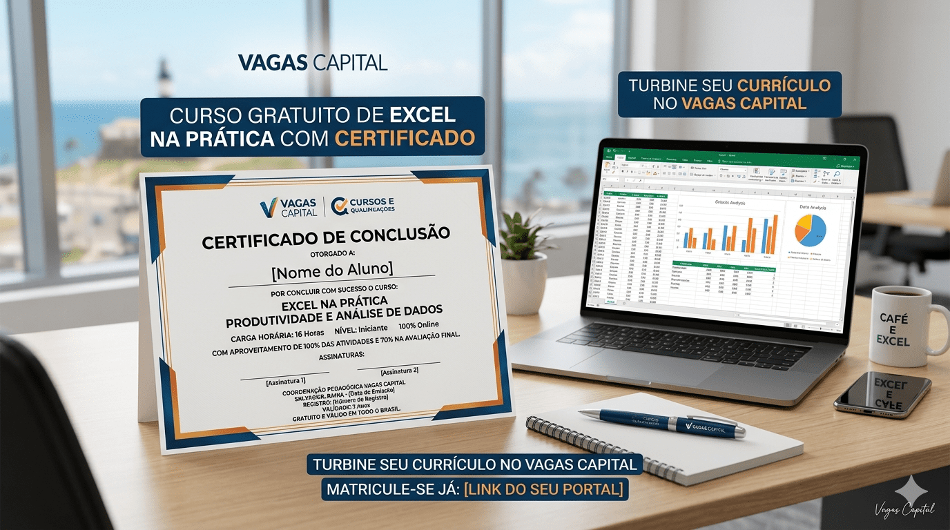 Curso Gratuito de Excel na Prática
