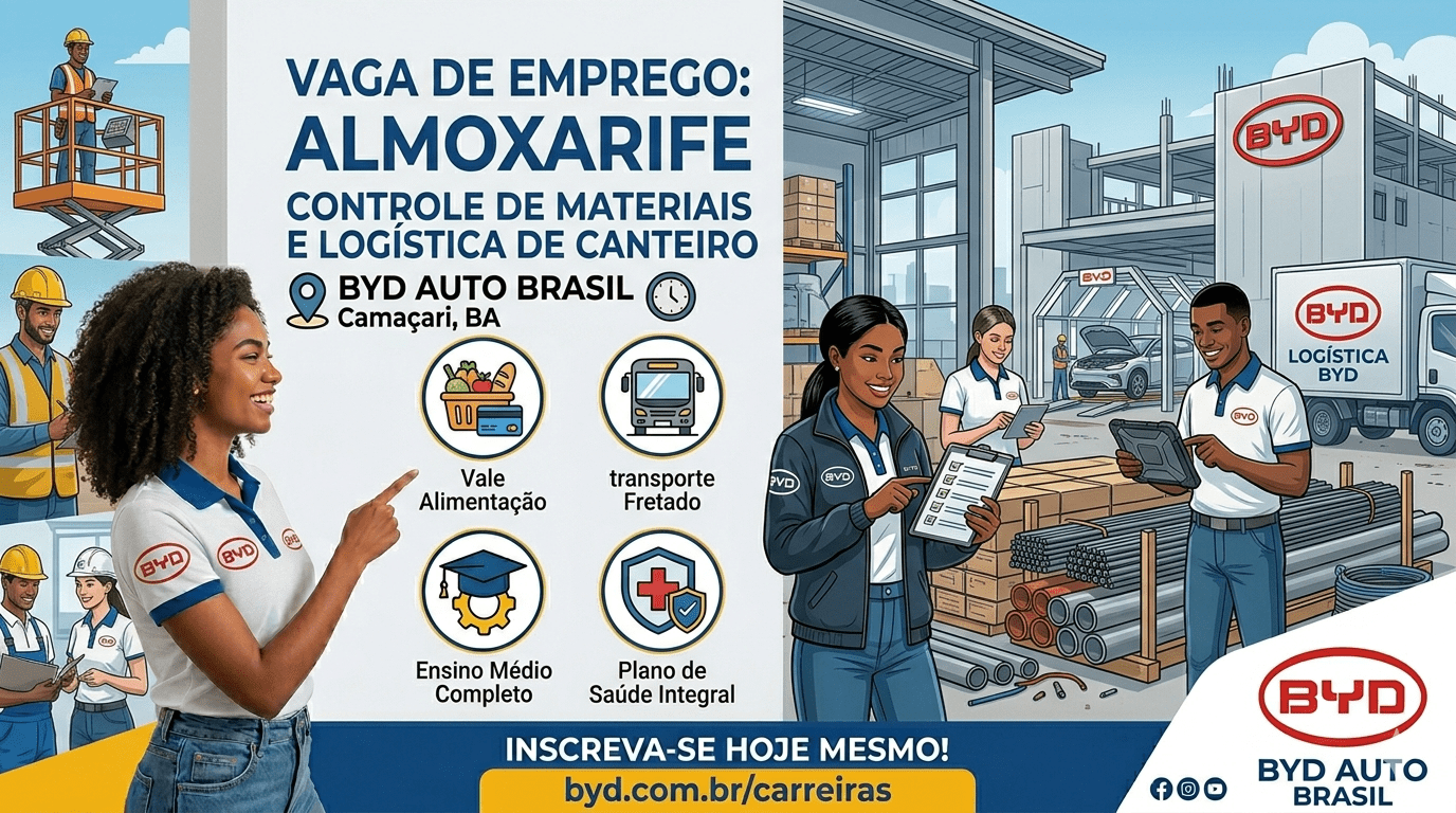 Almoxarife de Obras