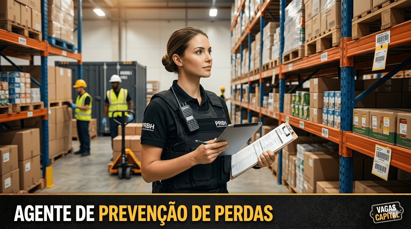 Vagas de Emprego para Agente de Prevenção de Perdas: Simões Filho