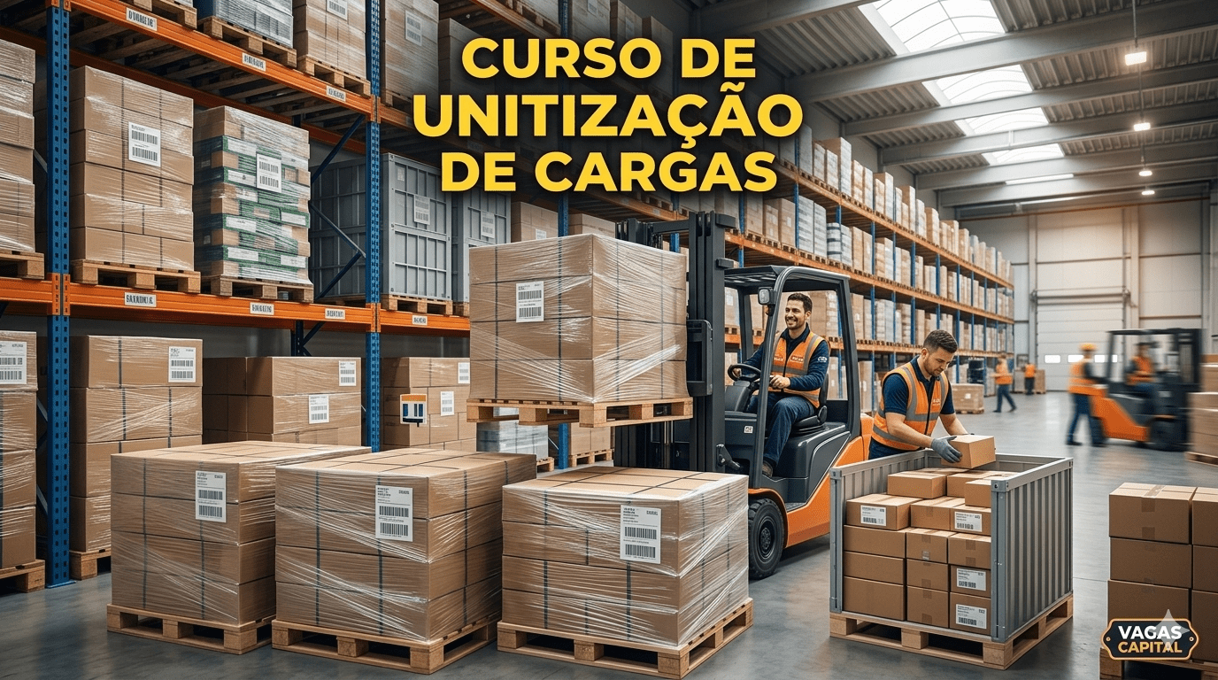 Como se Qualificar para Vagas de Logística: Curso Gratuito de Unitização de Cargas
