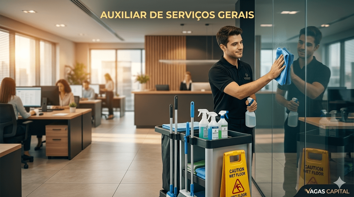 Vagas de Emprego para Auxiliar de Serviços Gerais em Feira de Santana