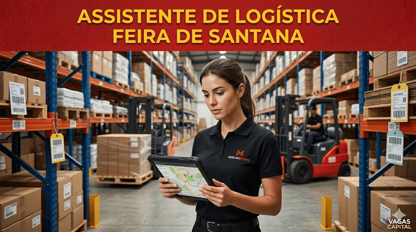 Vagas de Emprego para Assistente de Logística em Feira de Santana