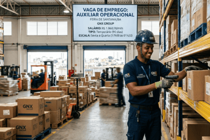vaga auxiliar operacional feira de santana